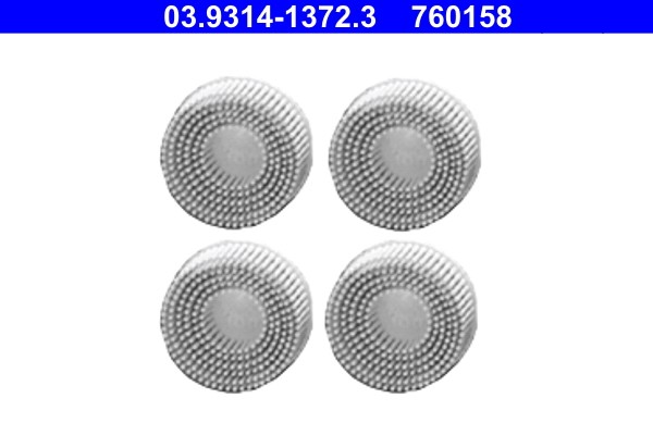 Disc set for czyszczenia
