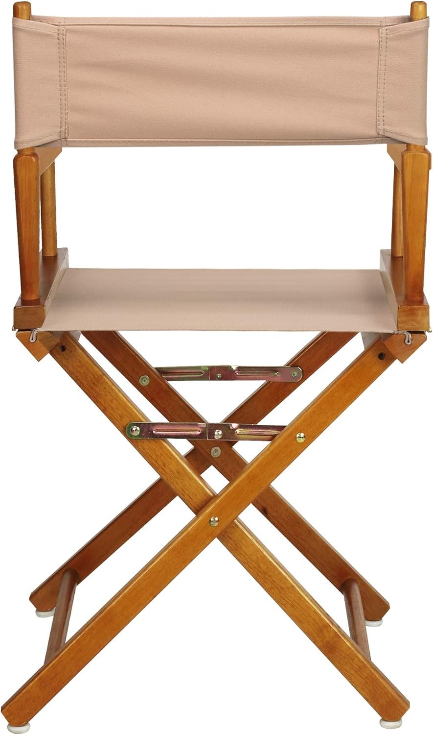 Director's Chair ,Honey Oak Frame/Tan Canvas,18" Classic Height