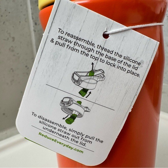Reduce Orange and Yellow 14oz Water Bottle