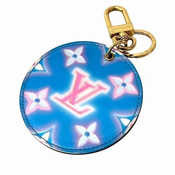 LOUIS VUITTON Vernis Portocle Illustre Monologum M46550 Keychain Charm Ladies Wa