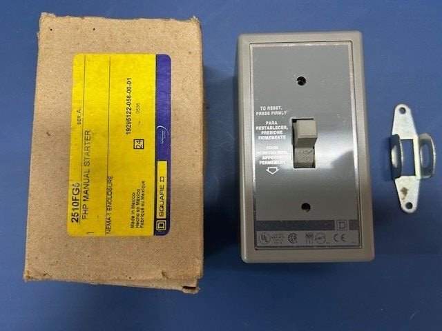 2510FG5 FHP Manual Starter NEMA 1 Enclosure