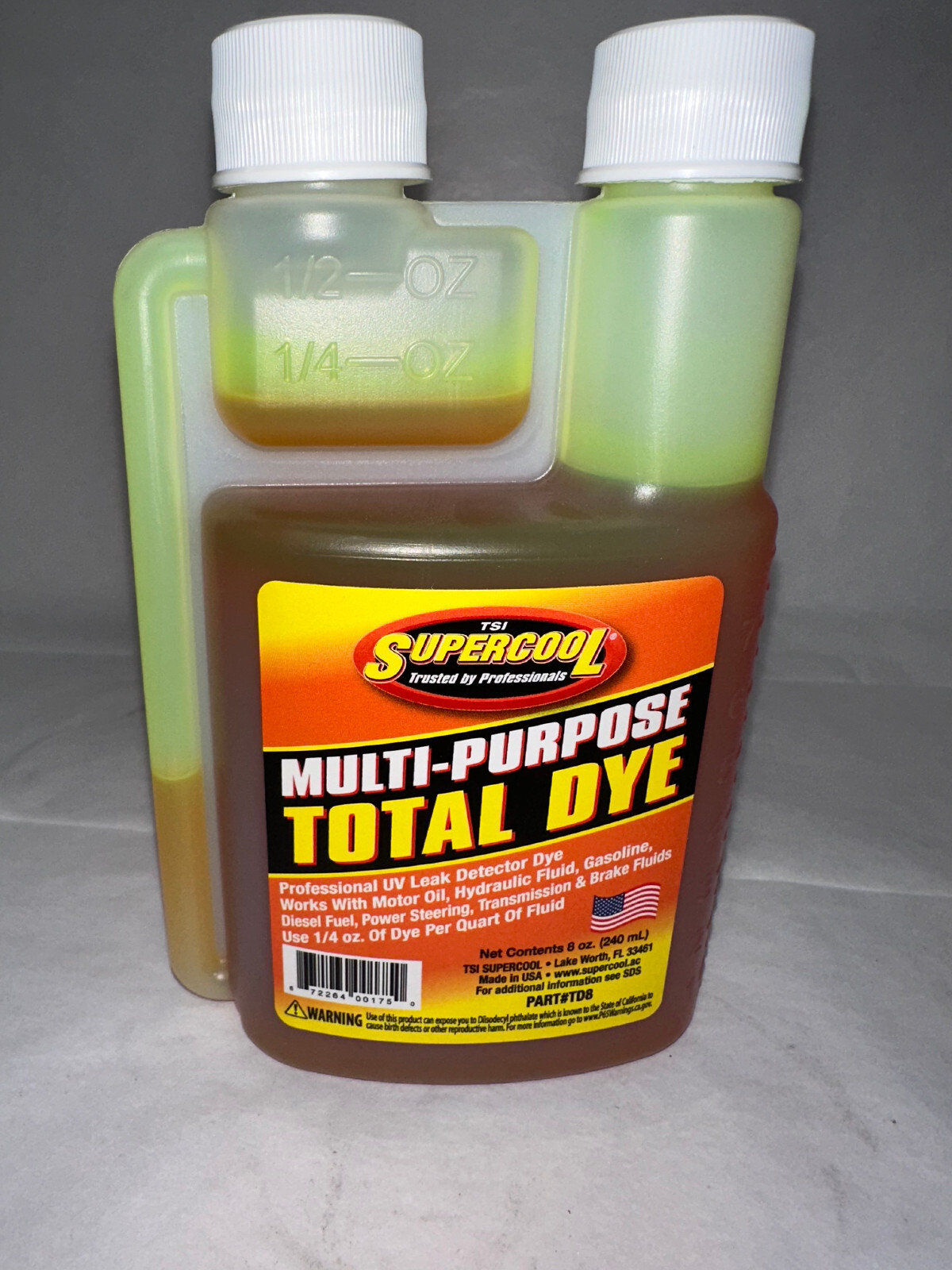 TD8 Supercool 8 oz. All-Purpose dye