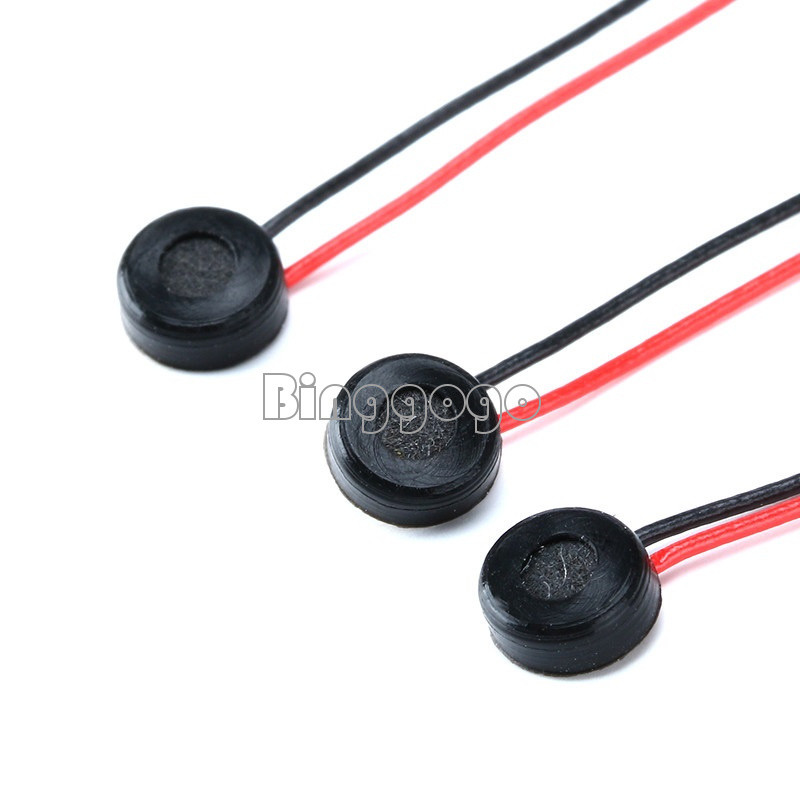 10pcs 4*1.5mm Electret Condenser Microphone MIC Capsule 2 Leads