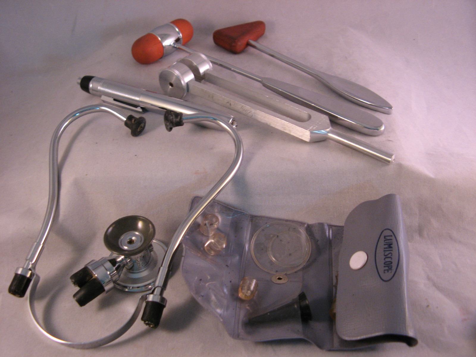 Dr Medical Instrument Bag lot of 5 items - 1950 - Used