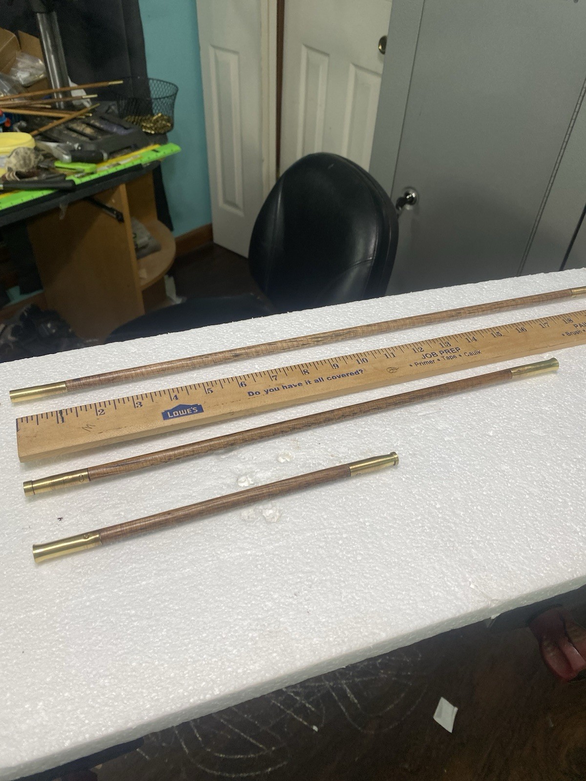 Custom Muzzleloader "Pistol" Ramrods -Find your Brand Length in the Description