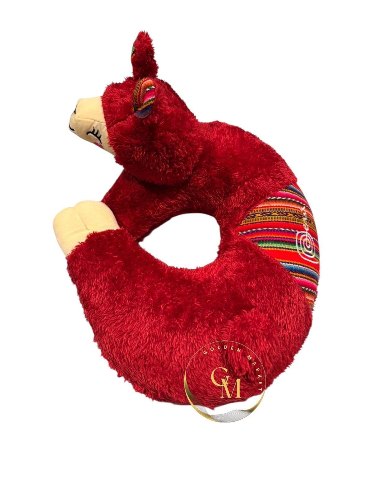Handmade travel pillow from Peru