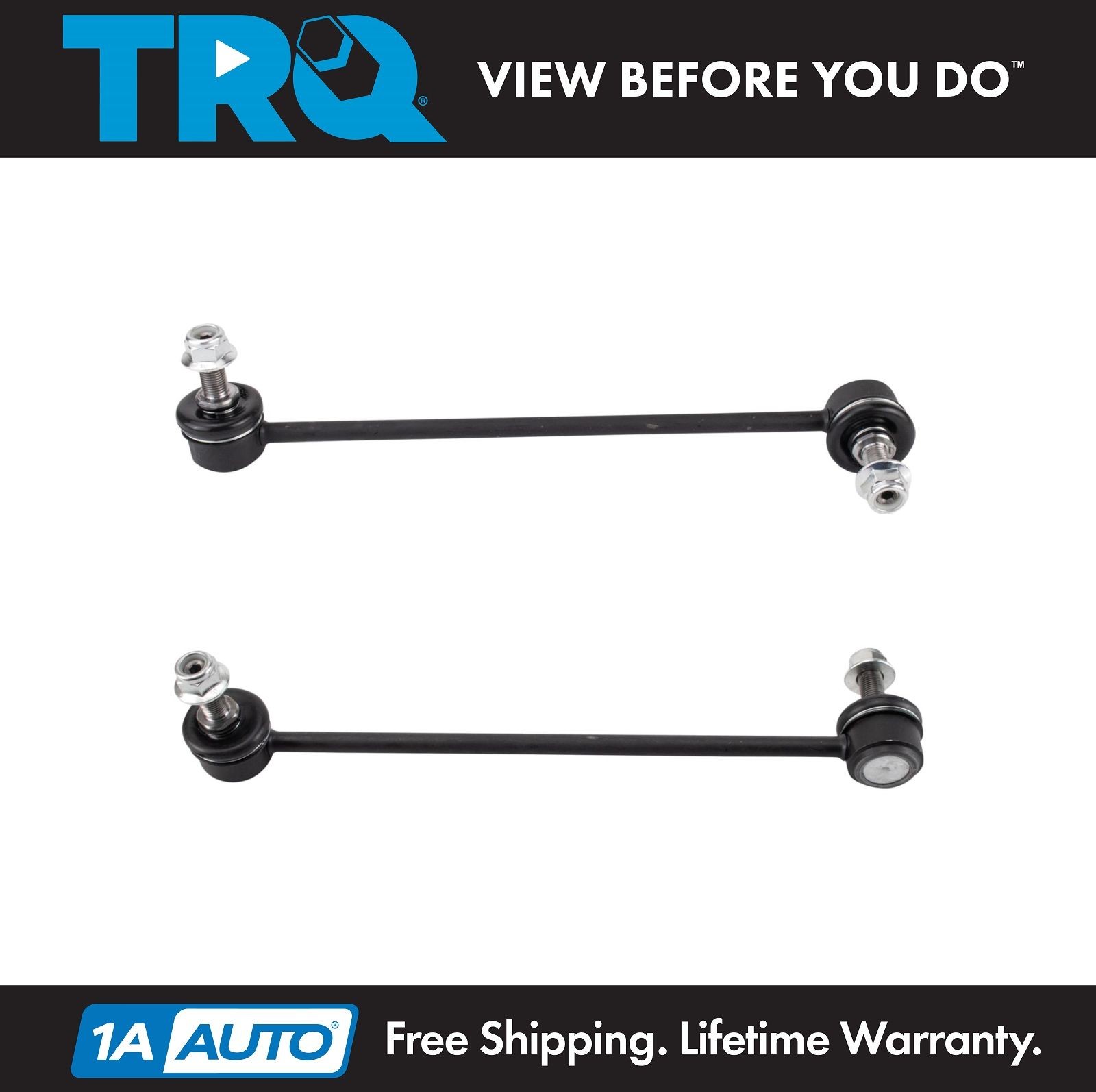 TRQ Front Sway Bar Link Set Fits 2017-2021 Subaru Impreza 2020-2021 Legacy