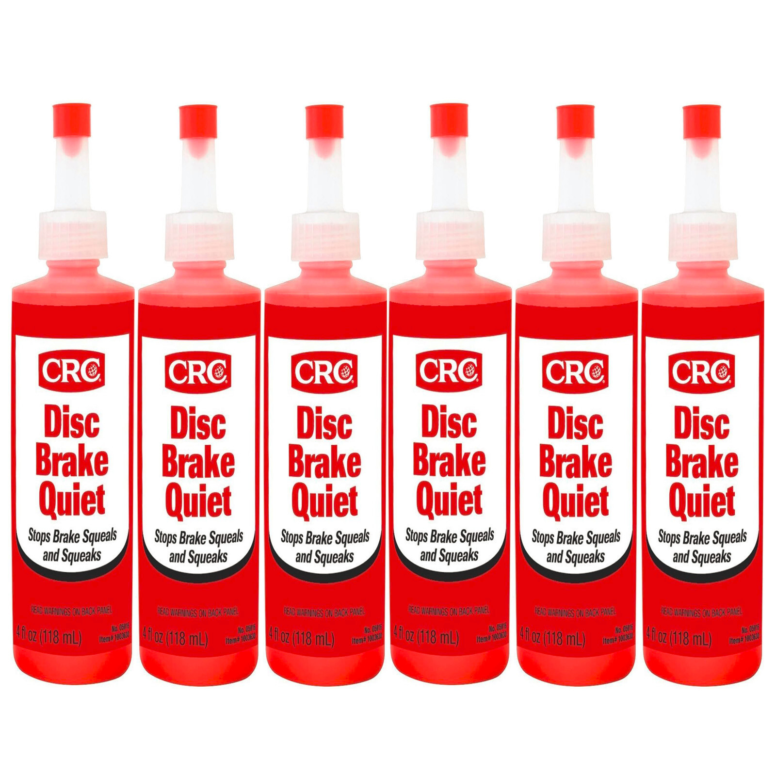 CRC 05016 Disc Brake Quiet Noise Dampening Paste Stop Squeal 4oz Pack of 6