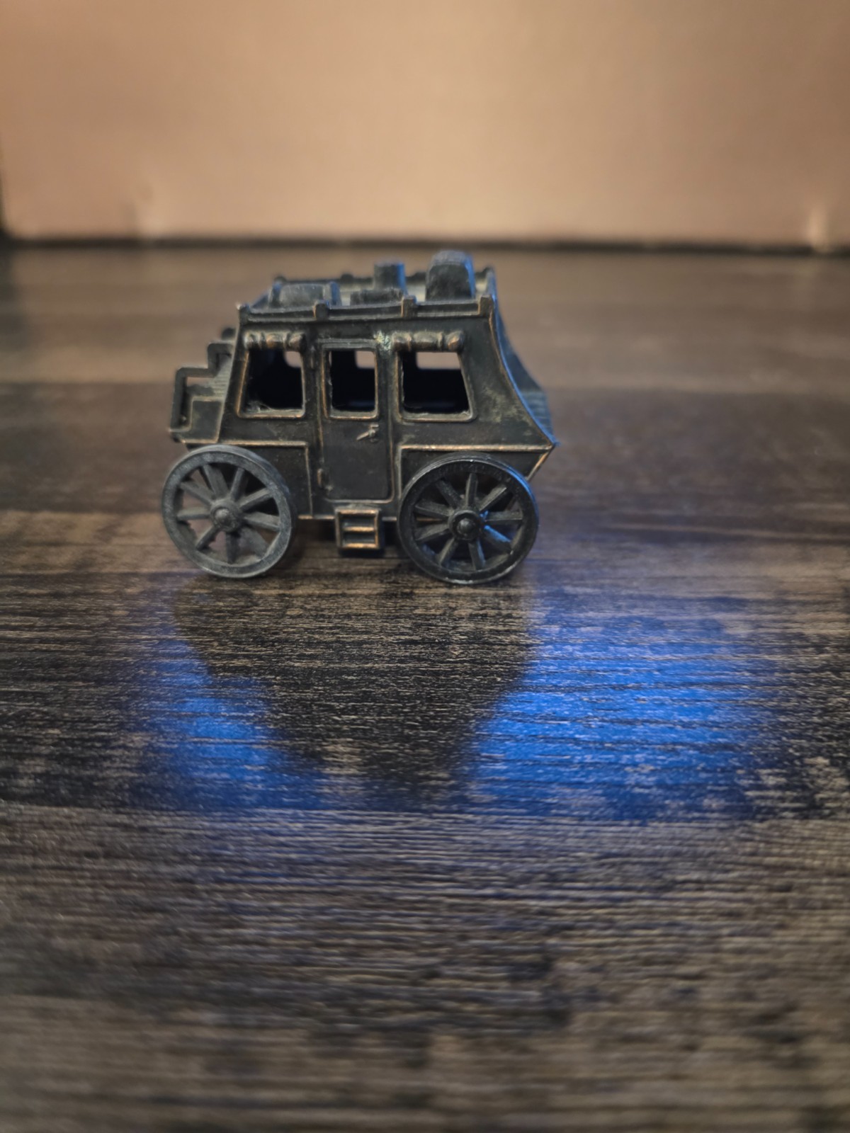 Metal Stagecoach Collectible Pencil Sharpener