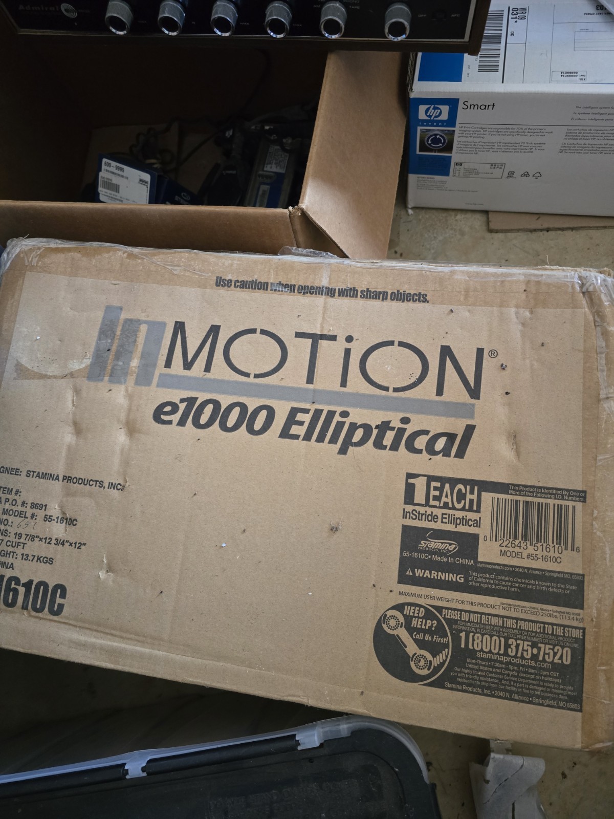 Stamina Inmotion E1000 Compact Lower Body Cardio Workout Strider New