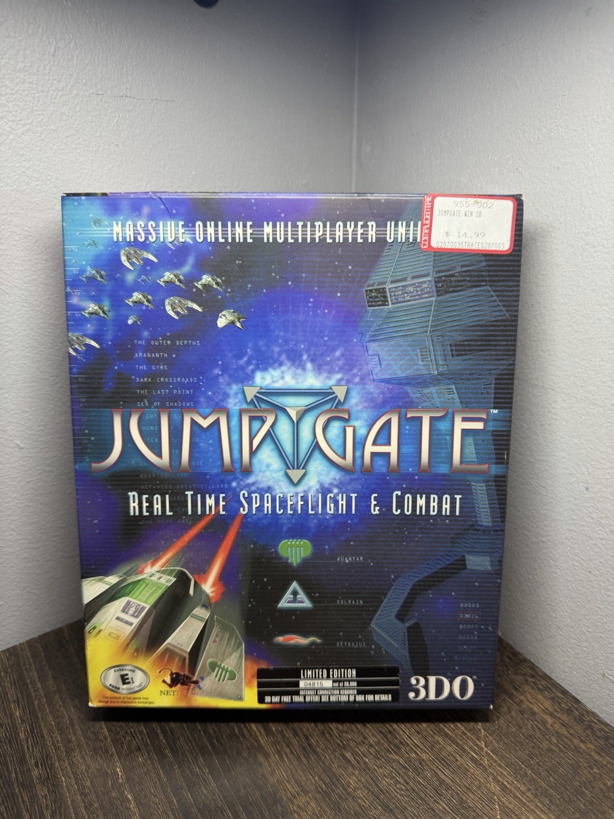 Jumpgate PC Big Box Box & Manual Only 3DO Limited Edition No Disc Vintage