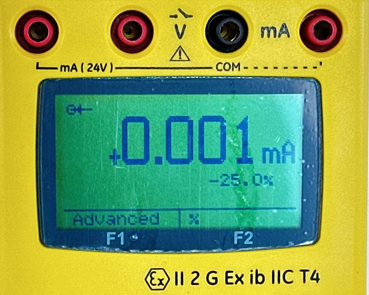 Druck UPS III IS Loop Calibrator Intrinsically Safe ATEX Linear Flow