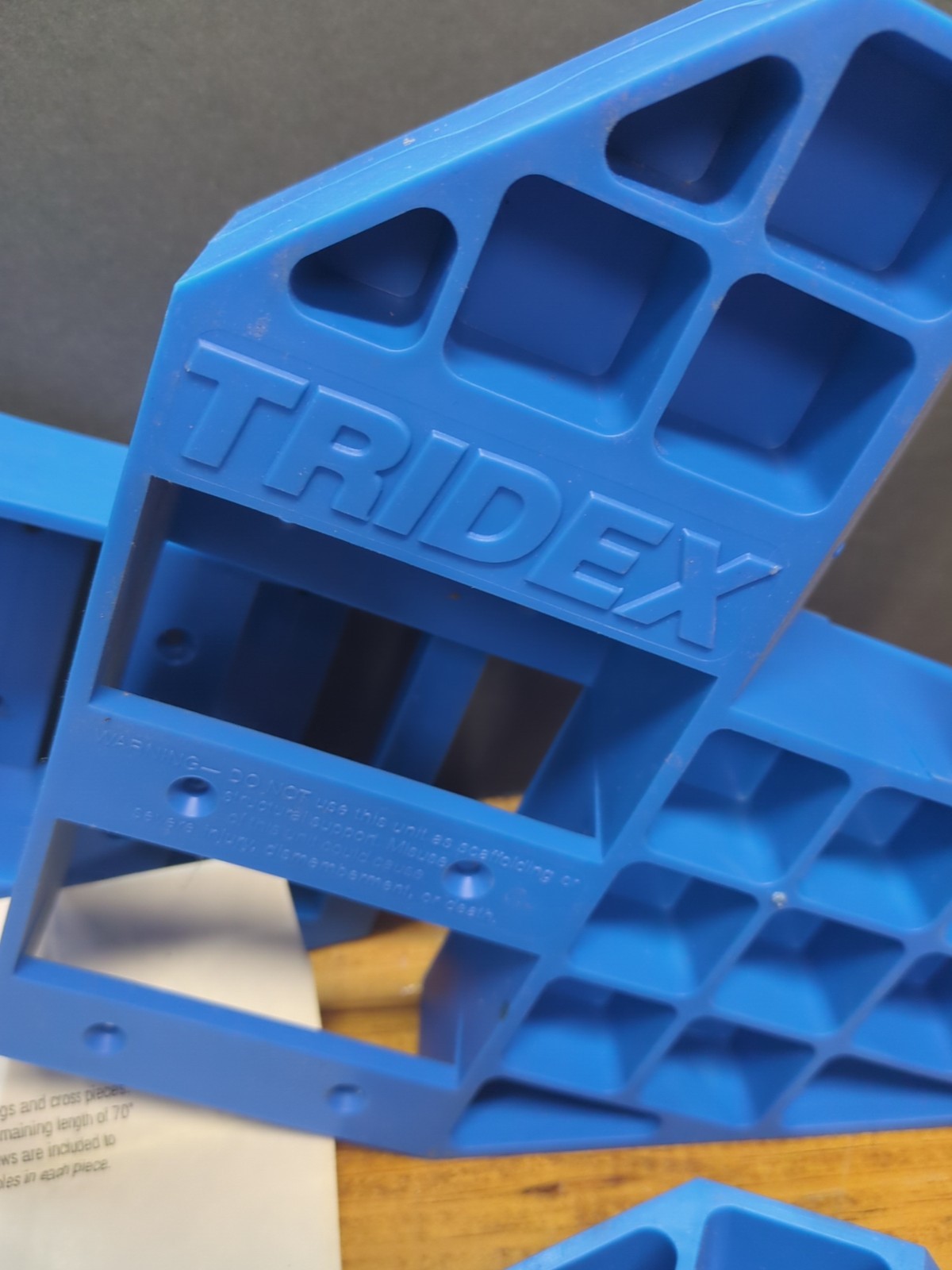 Tridex Three Corner Connector Kit For A Three Sided Saw Horse