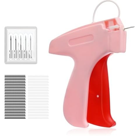 Handheld Stitch Gun - Quick Clothing Repair Tool with 6 Needles & 4000 Fasteners