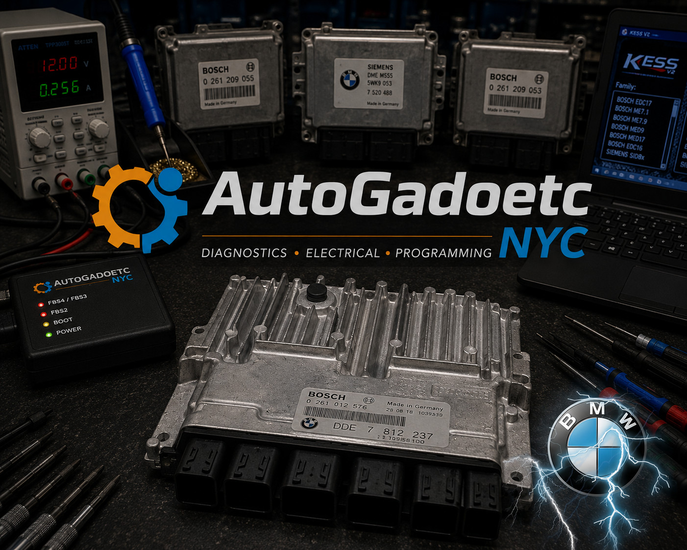 BMW N20 • N26 • N52 • N54 • N55 • N63 • B48 • B58 ECU / DME Cloning Service