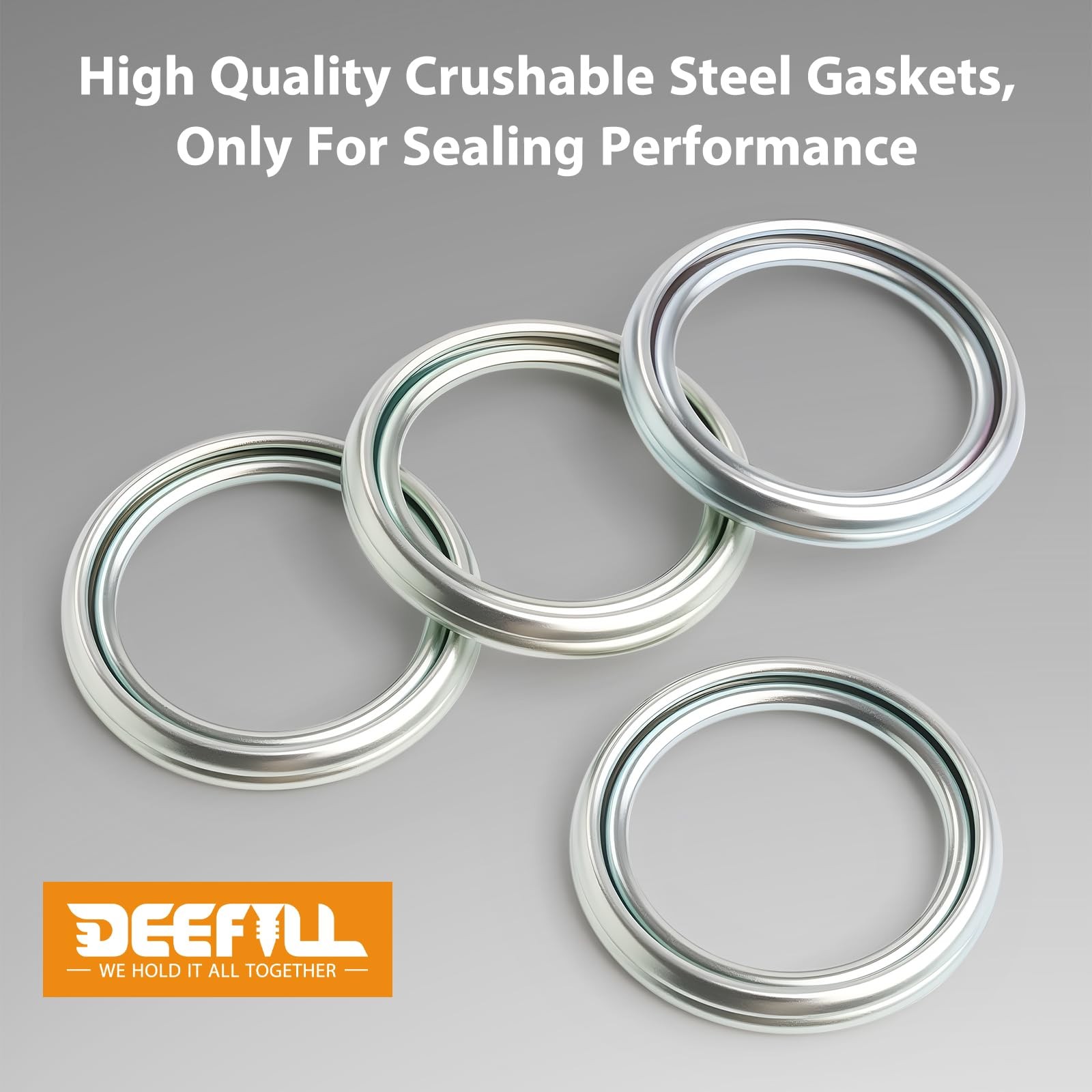 25pcs Oil Drain Plug Crush Washer Gasket Seal Fit M14 Replacement for...