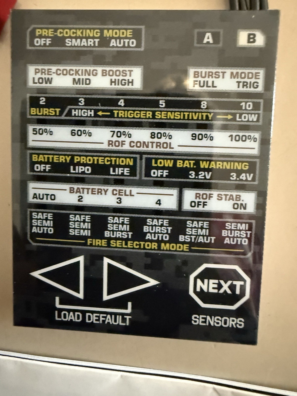 Gate Tactical Programing Card For Titan