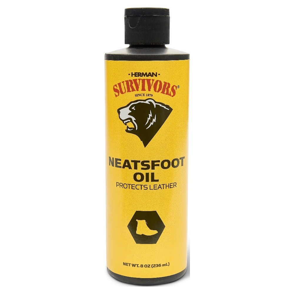 Pure Neatsfoot Oil Leather Conditioner and Protectant for Boots Shoes Bags