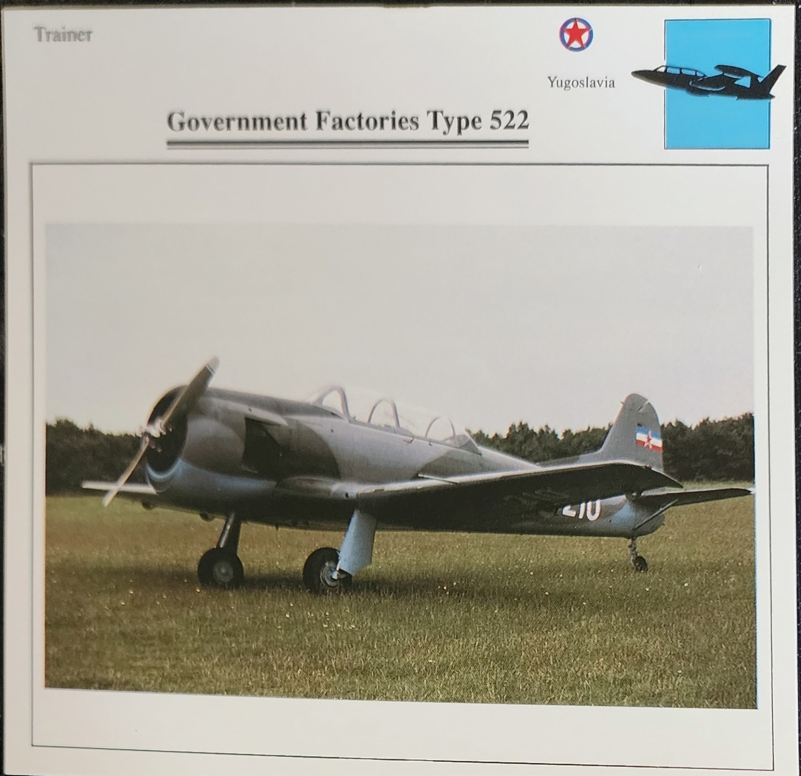 Government Factories Plane Picture Original Vintage Aircraft Collector Card