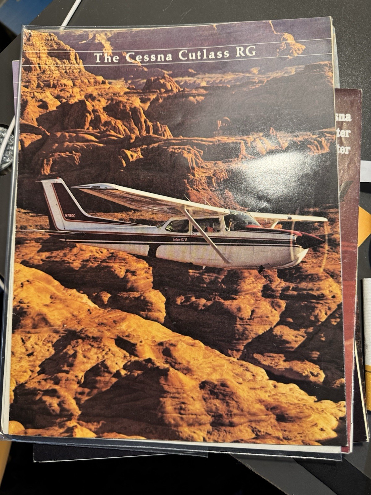Vintage '82 Cessna Cutlas RG brochure Near Mint Condition