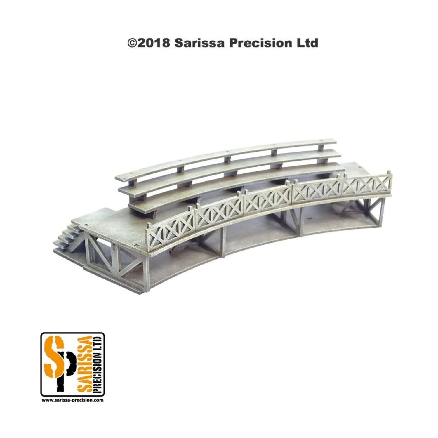 Sarissa Precisio Streets of Rome Terrai  Ludas Curved Grandstand  Pack SW (New)