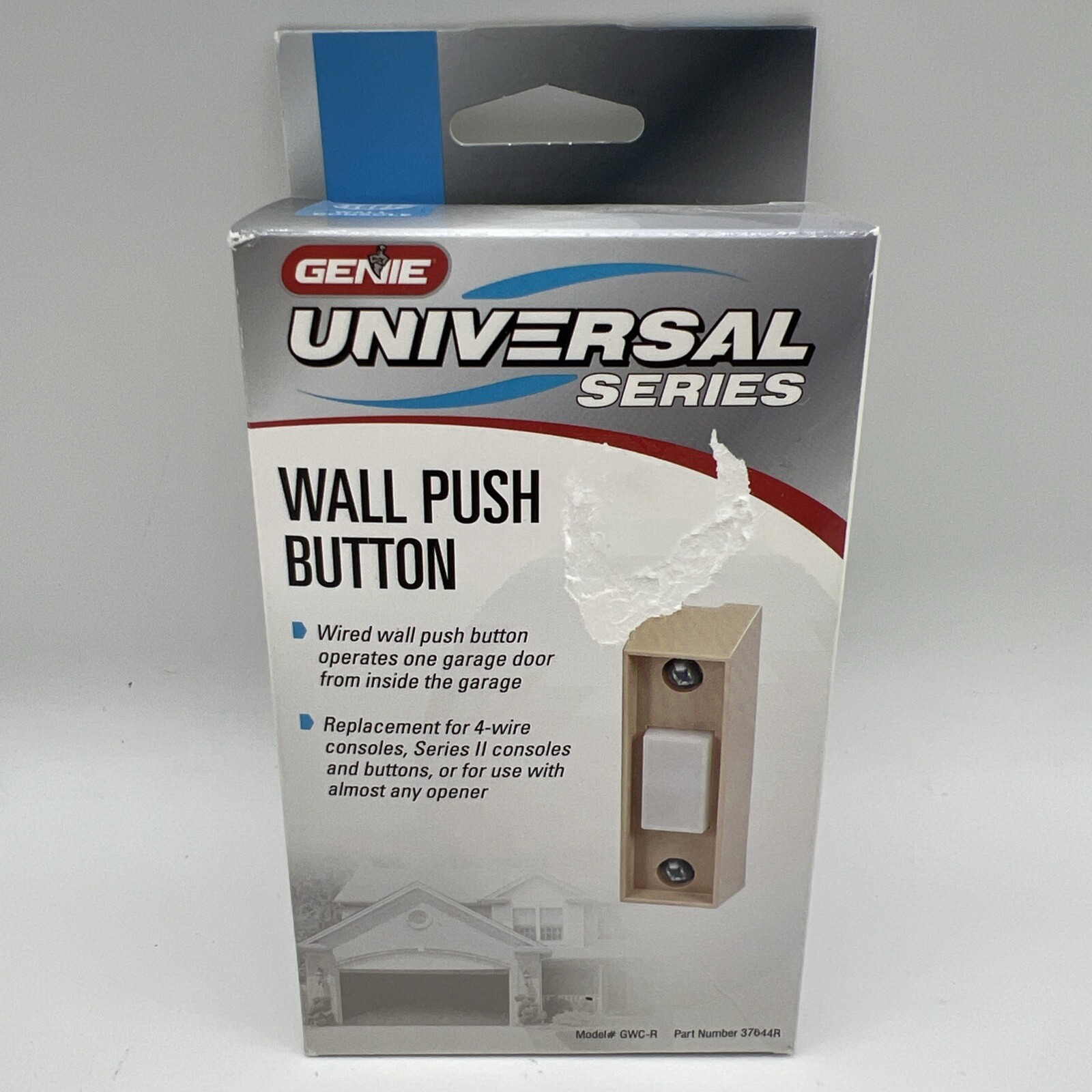 New GENIE Universal Series Wall Push Button GWC-R 37644R Ships TODAY FreeS&H