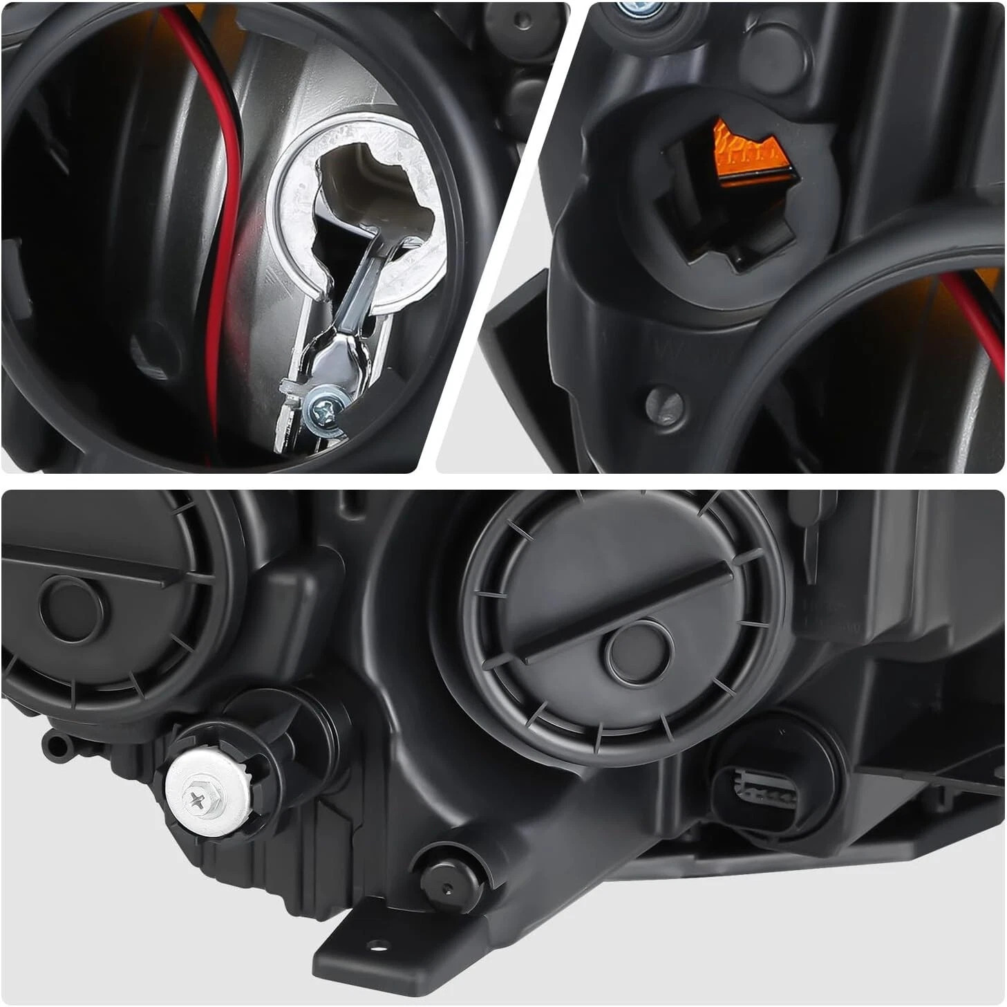 For 2017-2021 Jeep Compass Halogen Headlight With Bulbs Left Driver 55112707AE