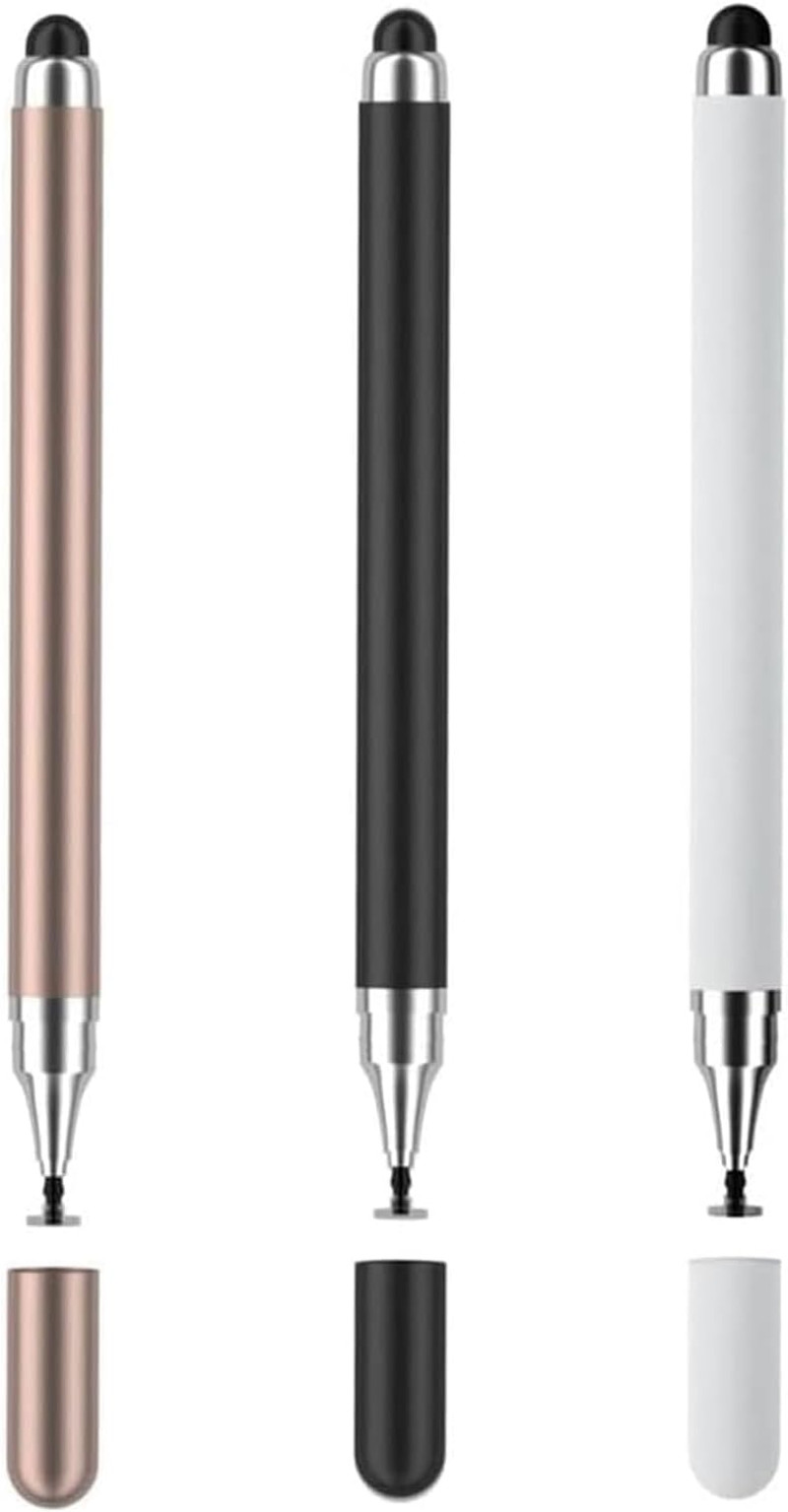 2-In-1 Stylus Pen for Touch Screen, 3Pcs High Precision Universal Stylus Pen for
