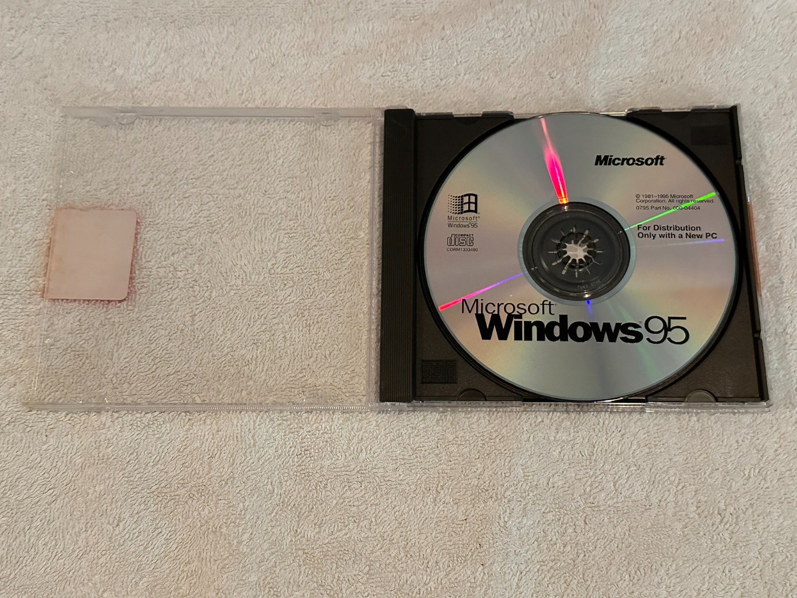 Windows 95 Companion Disc CD 1995 VTG Software