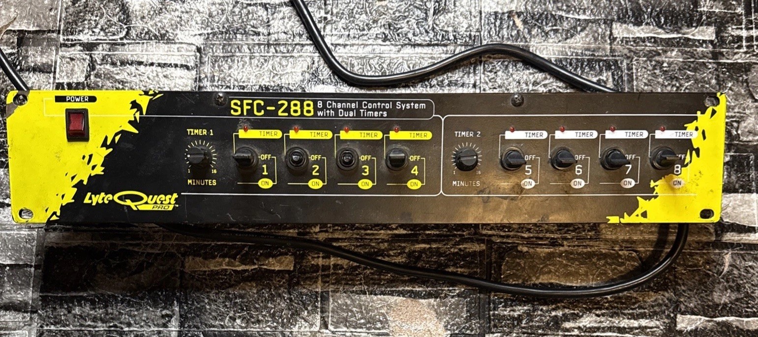 Lyte Quest Pro SFC-288 8-Channel Control w/ Dual Timers