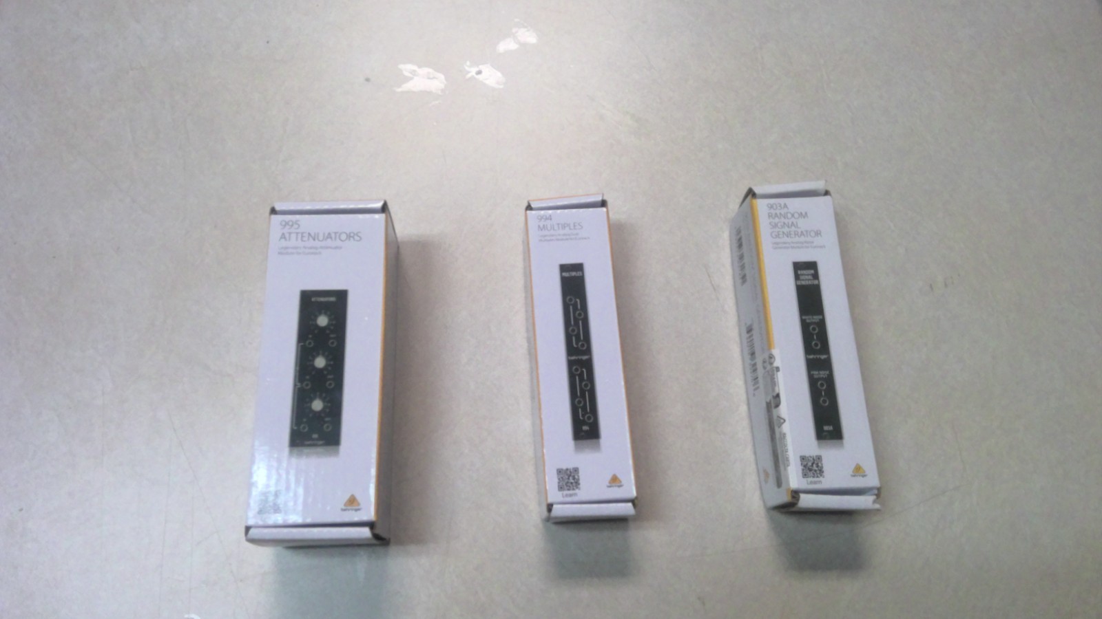 Behringer 903A Random Signal Gen., 994 multiples,995 attenuator, Eurorack Module