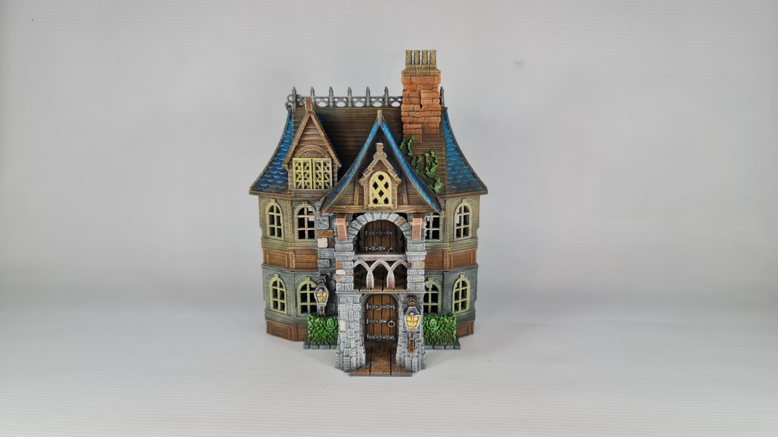 3d printed Fantasy Manor 28mm DnD Miniatures, Tabletop terrain, RPG, War Game
