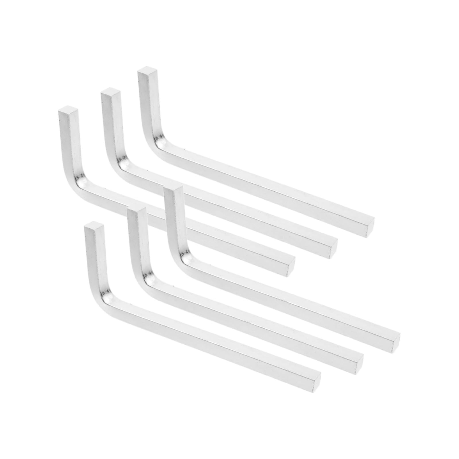 Square Head Wrench Set 5mm L Shaped Square Key 3.3-inch Length Square Head Sc...