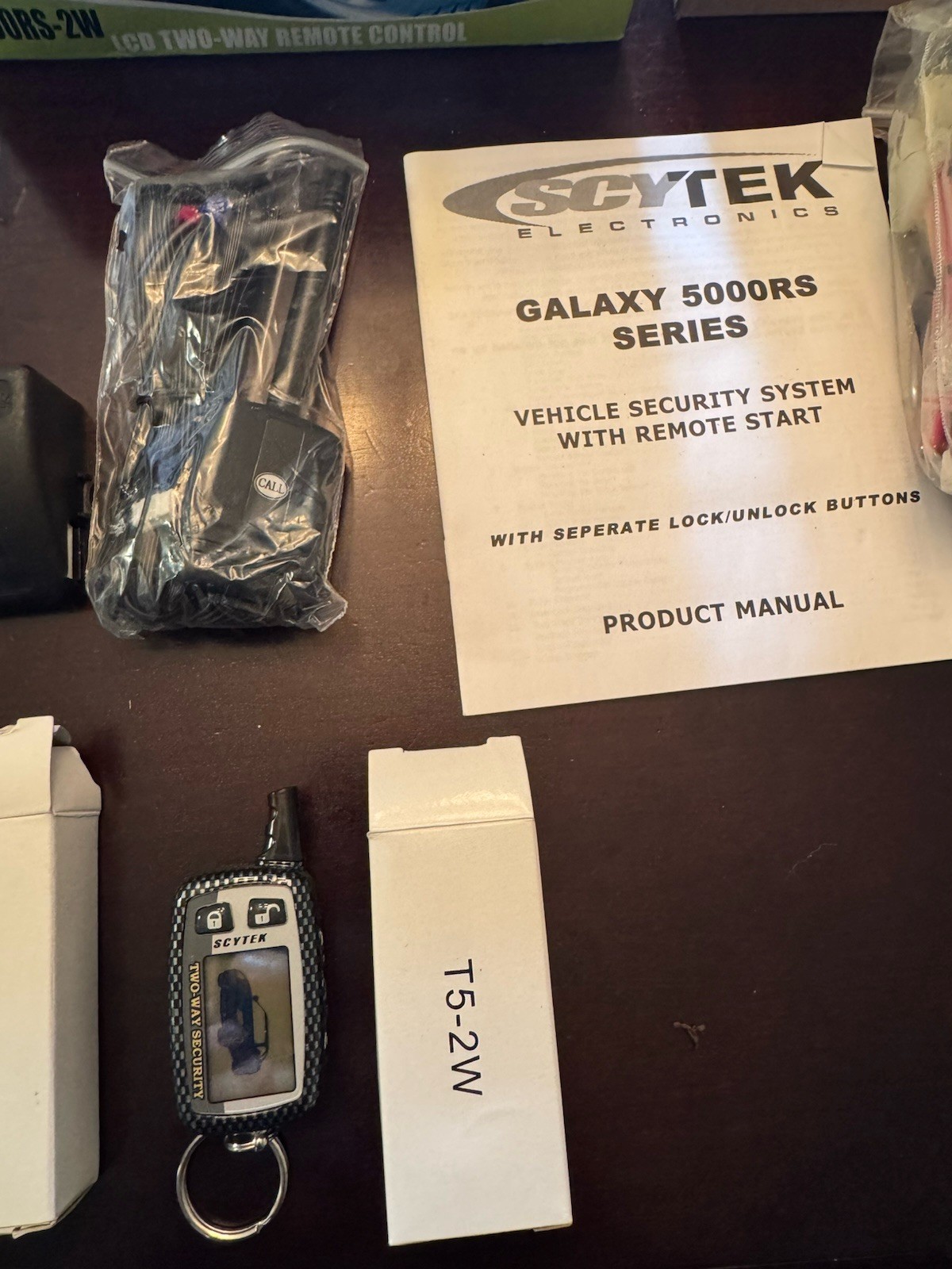Scytek Electronics Galaxy 5000RS-2W Two-way Security and Remote start System