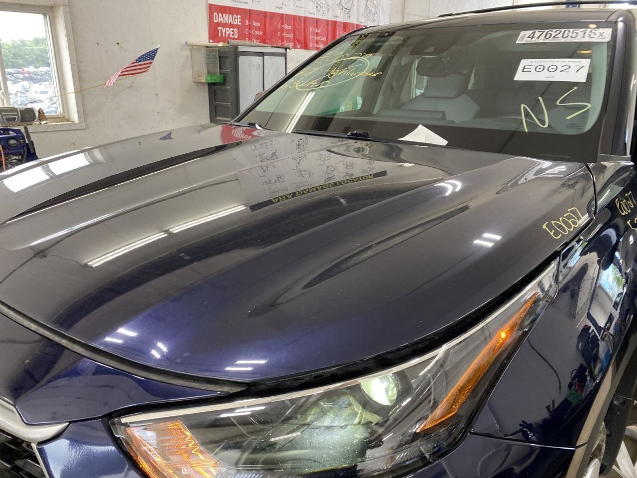 Air Shutter Fits 22-25 HIGHLANDER 1084176