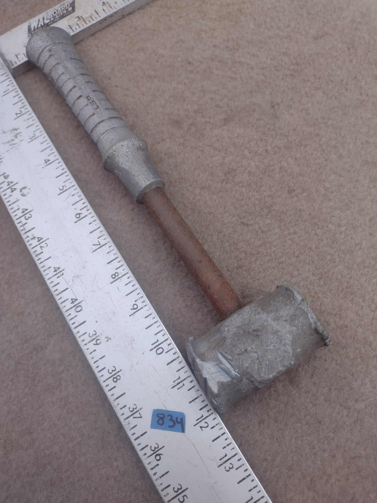 LSP Rockford Soft Metal Head Hammer Mallet Soft Heavy Blow Replaceable Head Tool