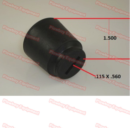 Hydraulic Position Control Knob for Farmall IH 1026 1066 1206 1468 806 382801R1