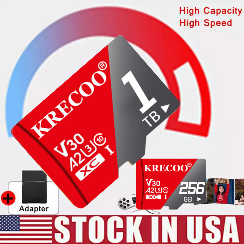 1TB High Speed Memory Card 128GB Dash Cam Monitoring Camera 256GB Micro SD Card