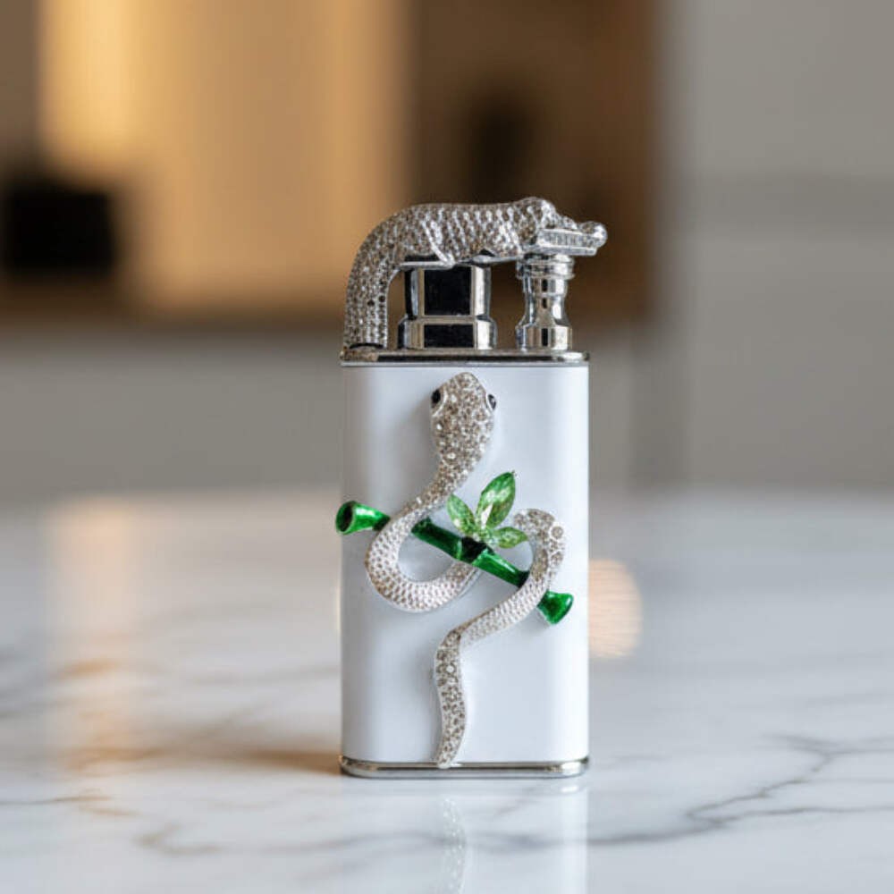 Snake Duel Flame Spitting Lighter
