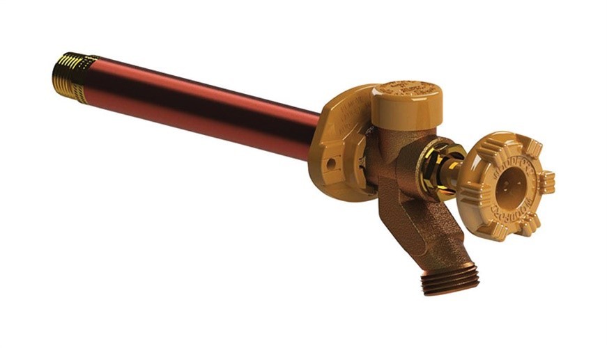 Woodford Model 17 1/2in. MPT T X 3/4in. S Sweat Anti-Siphon Brass Wall Faucet