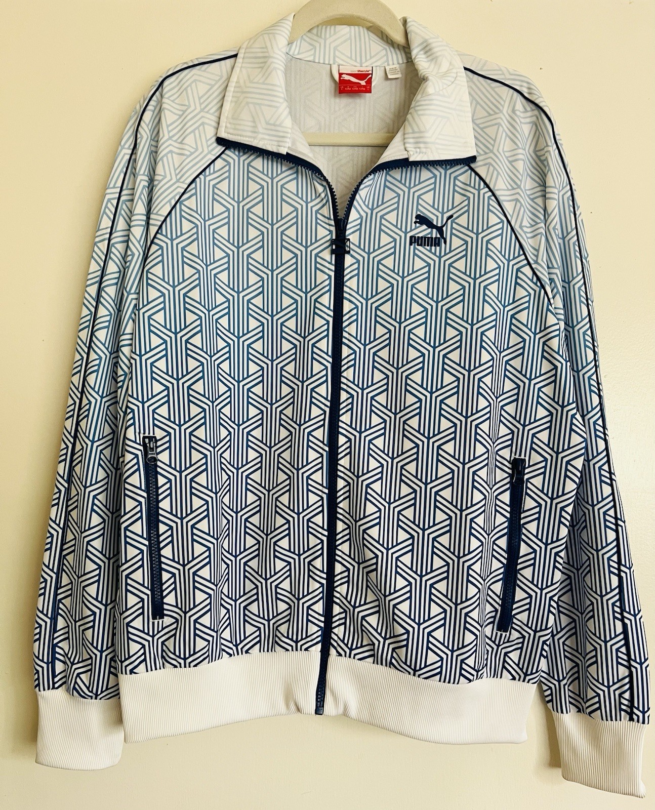 PUMA Brasil ‘70 Brazil Track Jacket Mens Sz Large Soccer Football FIFA World Cup