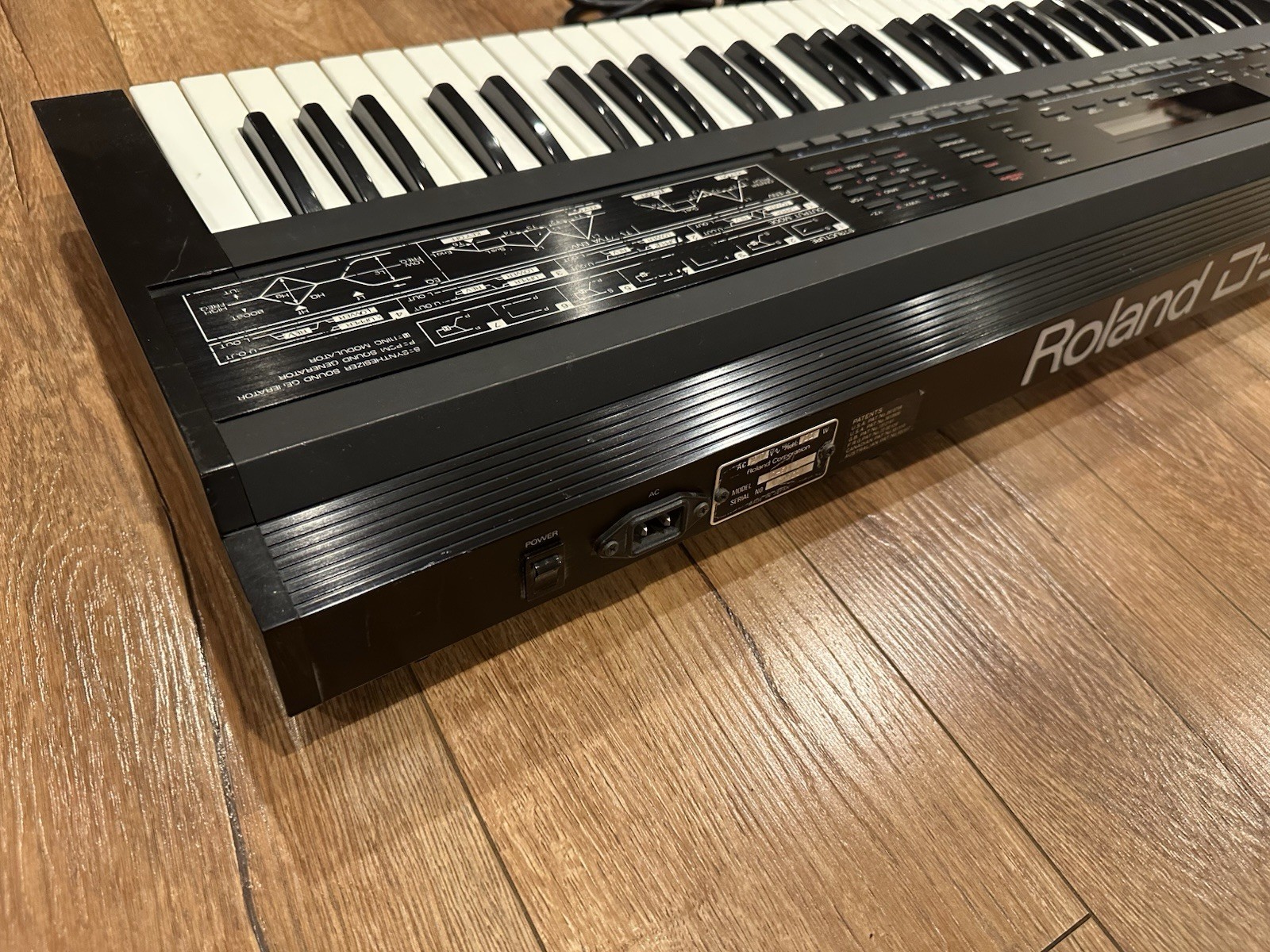 Roland D50 Linear Digital Synthesizer....Fully Serviced, Contacts Cleaned.....#3