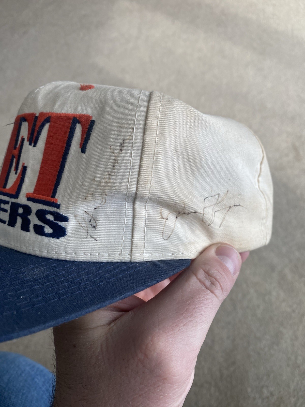 Signed Detroit Tigers Hat