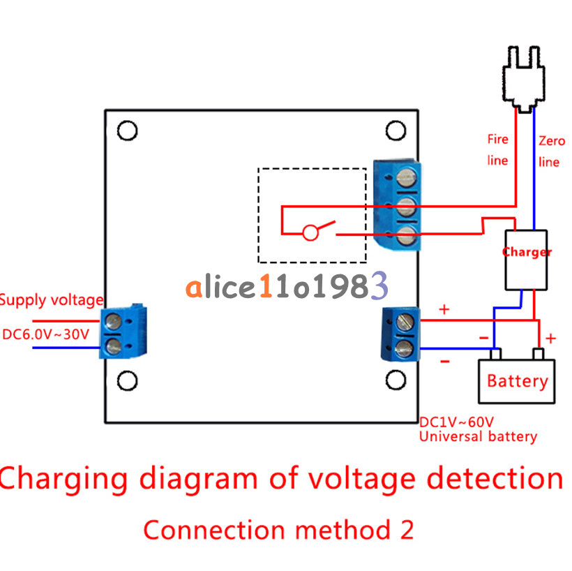 1-Channel Relay Module Trigger Delay Cycle Timer Circuit Switch Adjustable 6-30V