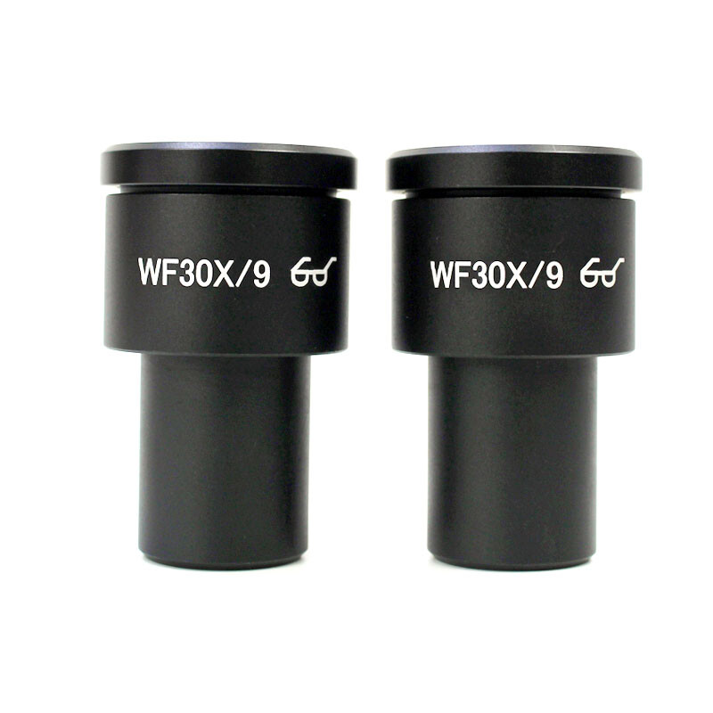High Eye-point Eyepiece Wide Field View Ocular WF30X/9 for Biological Microscope