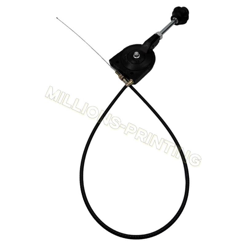 Excavator Throttle Control Cable 40 Inches Manual Throttle Wire