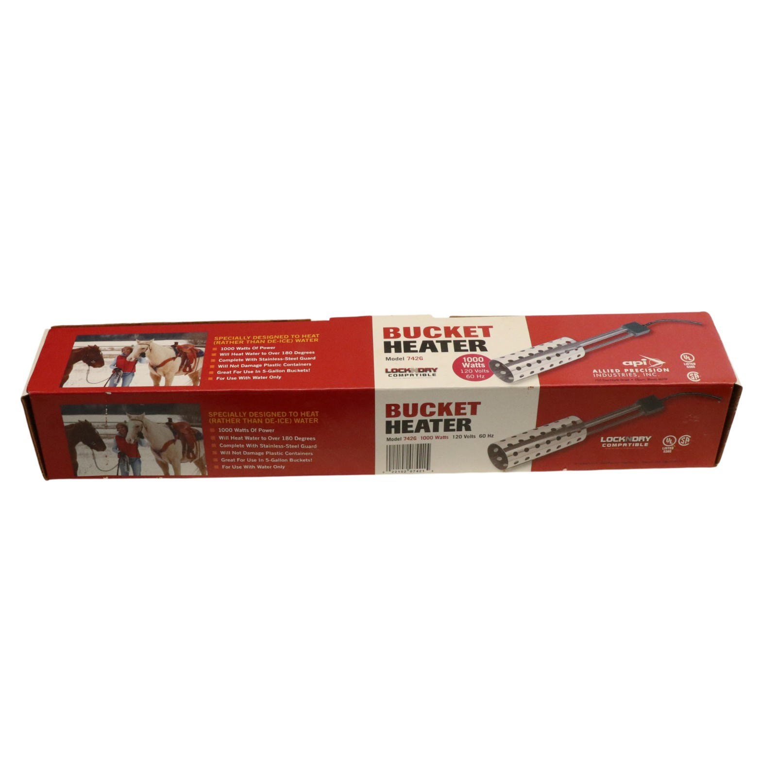 Allied Precision 742G Bucket Water Heater Electric