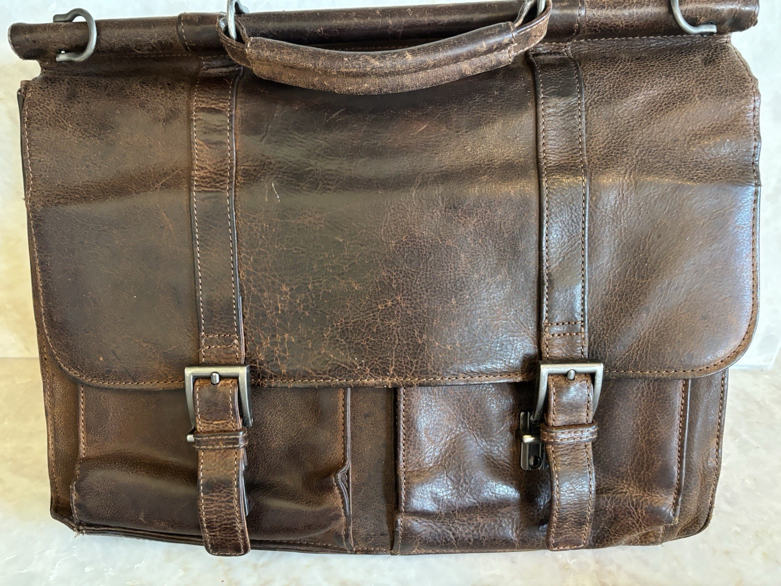 Vintage Wilson’s Leather Satchel Leather Bag