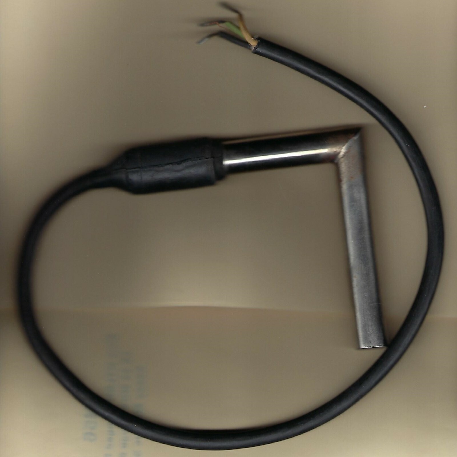 Fast Heat Cartridge Heater 5/8" Dia X 3.5"  Long 450W 120V 20" SJO Neoprene Lead