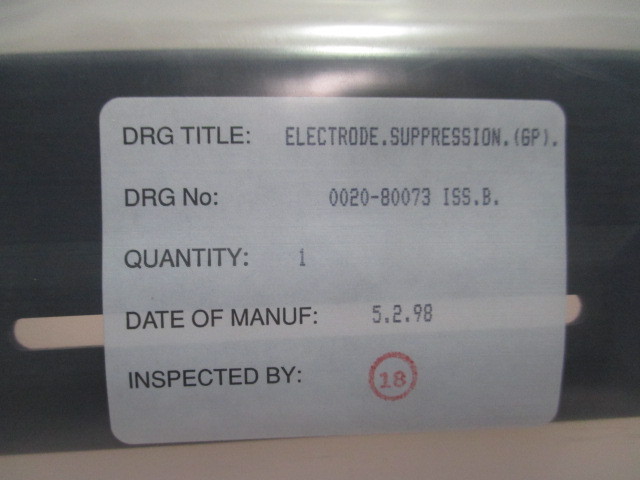 AMAT 0020-80073, Issue.B, Electrode Suppression (GP). 416709